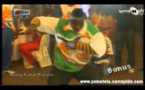 Pape Diouf chante, les lutteurs assurent le show