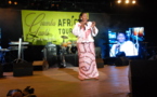 L'artiste Mawa Traoré sur scène dans le cadre de Coumba Gawlo African Tour Abidjan