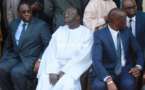 Macky Sall, Moustapha Niasse Mor Ngom à la cérémonie de levée du corps de Assane Seck