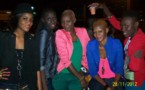 Les mannequins Eva Chon, Fatou Joe, Fleur Mbaye, Marième Sy et Chacha Kara en route pour Douala