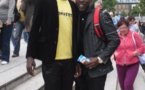 Modou Gaye, patron de Héritage couture en compagnie de Dj Boubs