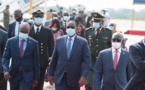 Accra: Arrivée de Macky Sall pour la réunion spéciale de la Cedeao (Photos)
