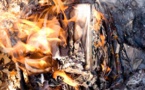 Vandalisme de haut niveau à Kothiary:  le bureau du maire incendié, tous les documents administratifs partis en flammes