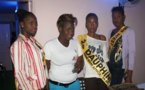 Diarra avec les Miss West Africa