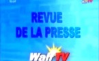 Revue de Presse du mardi 04 Décembre 2012 (Walf Tv)