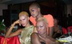 Les mannequins Fleur, Marième Sy et Khady Cissé en mode bégué au Cameroun