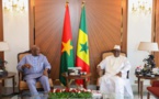 Le Président Rock Marc Christian Kaboré du Burkina Faso, au Sénégal depuis hier