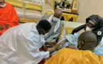 Le fils de Aly Ngouille Ndiaye chez le Khalife général des Mourides (Photos)