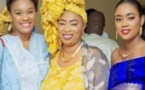 Ndèye Ndack et Caty Chimère en toute complicité avec Yaye Pouye, épouse de Serigne Abdou Karim Mbacké 