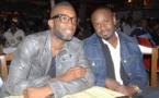 Baba Hamdy et Bouba Ndour à la soirée de Pape Diouf