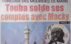 A la Une du Journal Walfadjri du lundi 24 Décembre 2012