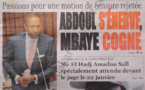 A la Une du Journal Le Quotidien du jeudi 27 décembre 2012