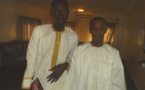 Fadel Mbacké administrateur d’assirou.net en compagnie de Cheikh Amar au magal de Touba