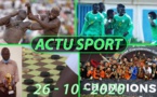 Actusport / Habib Niang appuie les lutteurs Thiessois; Amical U20 le Sénégal et le Maroc font un match nul