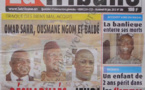 A la Une du Journal La Tribune du vendredi 04 janvier 2013