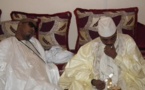 Pako Jackson près de son marabout au Magal de Touba