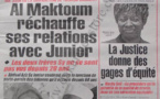 A la Une du Journal Le Populaire du jeudi 17 janvier 2013