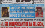 A la Une du Journal L'As du jeudi 17 janvier 2013