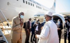 Sénégal: L'arrivée du  Président de la Transition au Mali Bah N’Daw en images!