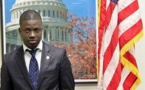 Thione Niang avec Eva Longoria à l'investiture du Président Barack Obama