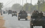 La progression des troupes françaises au nord du Mali