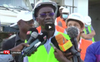 Visite des chantiers de KMS3, le  Dg de la Sones Charles Fall annonce l'accès à l'eau potable dans tout Dakar avant le mois de juin 