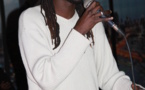 Birom Seck alias Ceptik, l'initiateur des "Vendredis Slam", en plein spectacle