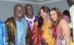 Djiby Dramé, en compagnie de Oumou Sow et du couple Djily-Nadège