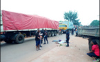 Mboro: Un camion heurte deux dames et l'une d'entre elles, est morte sur le coup