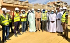 Saint-Louis: Visite de chantier du PPCS, Oumar Guèye constate avec satisfaction l’avancement des travaux