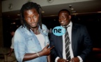 Le rappeur Bakhaw avec le nouveau boss de l'arène