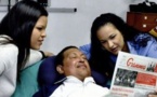 Hugo Chavez de retour dans la "patrie vénézuélienne"