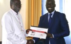 Malick Gackou chez Mgr Benjamin Ndiaye, sollicite des prières et...