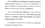 Le préfet de Dakar barricade Dakar...Pas de fête