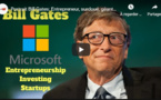 Portrait Bill Gates: Entrepreneur, surdoué, géant informatique...Un homme au parcours inspirant...