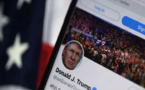 Suite aux émeutes du  Capitole :  Twitter suspend de façon permanente le compte de Donald Trump