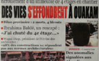 A la Une du Journal Le Quotidien du lundi 11 mars 2013