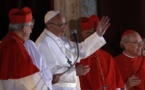 Le président de la République a félicité le Pape François