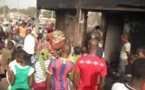 Un violent incendie ravage le marché central de Rufisque