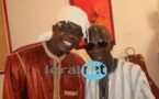 Abdou Guitté pose avec Doudou Ndiaye Rose