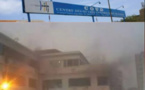Incendie au Pavillon A de l’UCAD