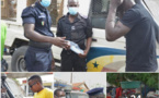 Covid-19: La police de Kébémer sensibilise et distribue des masques aux populations