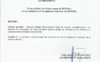 [Document] Idy sévit: Oumar Guèye viré et remplacé par Abdourahmane Diouf