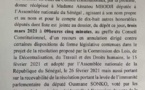 Levée de l’immunité parlementaire de Ousmane Sonko: La Cour constitutionnelle reçoit un recours des députés 