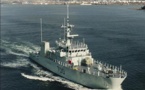 Macky commande un navire de 33 m pour la marine nationale