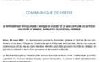 Mohamed Ibn Chambas, le représentant spécial pour l'Afrique de l'Ouest et le Sahel, déplore les actes de violence au Sénégal...