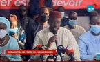 EN DIRECT / DECLARATION DE PRESSE DE OUSMANE SONKO SUR LERAL TV