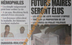 A la Une du journal L'Observateur du vendredi 26 Avril 2013