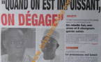 A la Une du Journal Sud Quotidien du samedi 27 Avril 2013