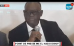 EN DIRECT: Point de Presse de Me El Hadji Diouf sur LERAL TV